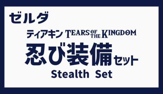ティアキン　忍び装備セット/Stealth Set