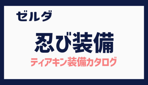 ティアキン　忍び装備セット/Stealth Set